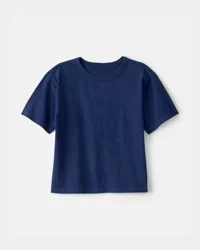 Oshkosh Boys Short-Sleeve T-Shirt - Navy, Size 8