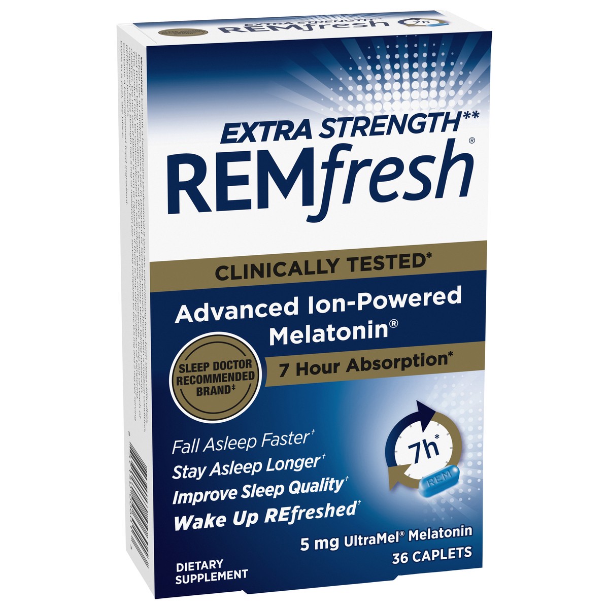 slide 7 of 9, REMfresh Extra Strength 5 mg Carton 36 ct, 0.54 oz