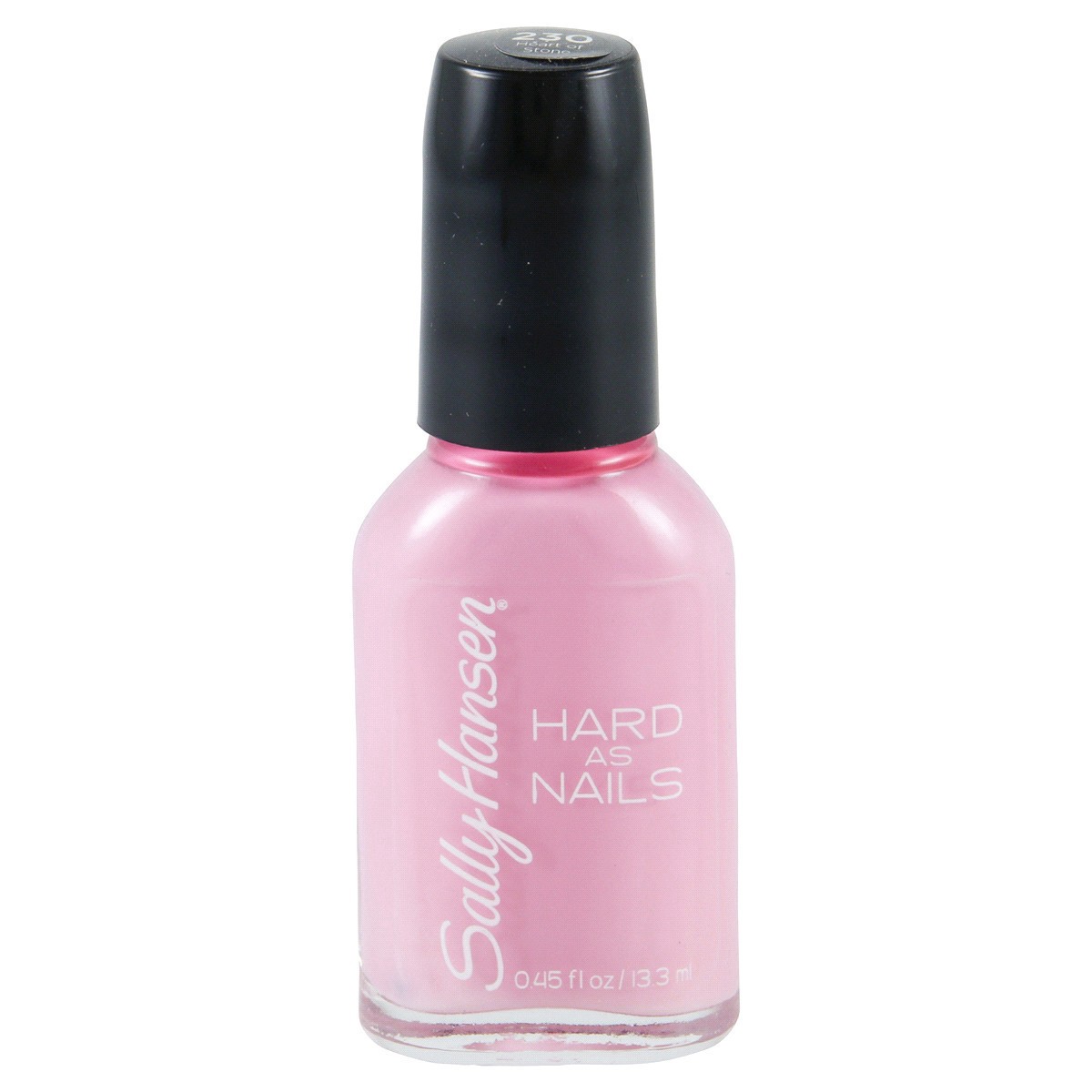 slide 1 of 9, Sally Hansen Hard As Nails Nail Color, Heart of Stone,, 0.45 fl oz