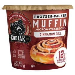 Kodiak Cakes Muffin Cup Cinnamon Roll - 2.36oz