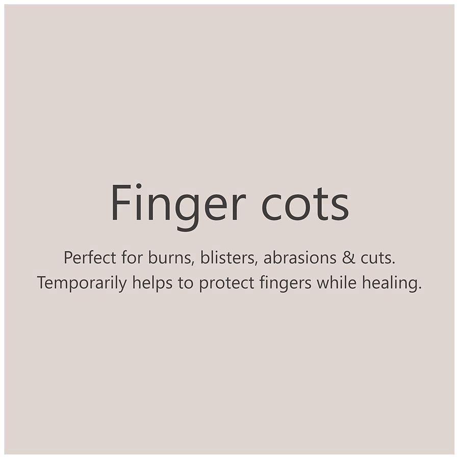 slide 2 of 5, Walgreens Finger Cots, Assorted Sizes Small, 30 ct
