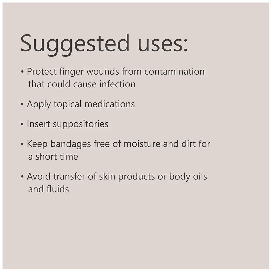 slide 5 of 5, Walgreens Finger Cots, Assorted Sizes Small, 30 ct