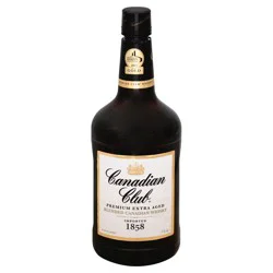 Canadian Club Canadian Whiskey Bottle