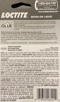 slide 3 of 4, Loctite Brush On Spreadable Applicator Super Glue, 0.18 oz