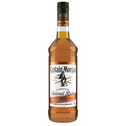 Captain Morgan 100 Proof Spiced Rum, 1 liter