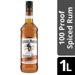 Captain Morgan 100 Proof Spiced Rum, 1 L