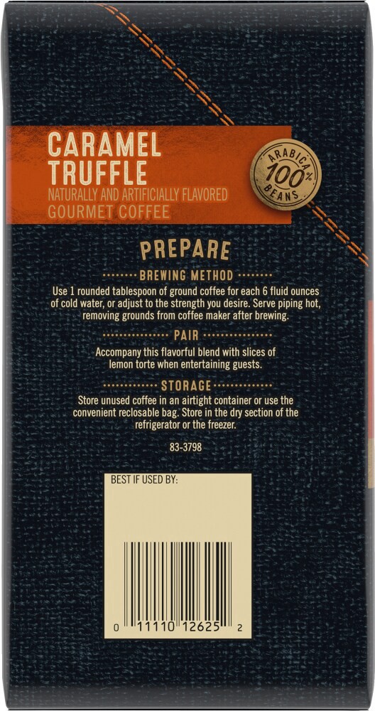 slide 4 of 4, Private Selection Caramel Truffle Ground Coffee - 12 oz, 12 oz