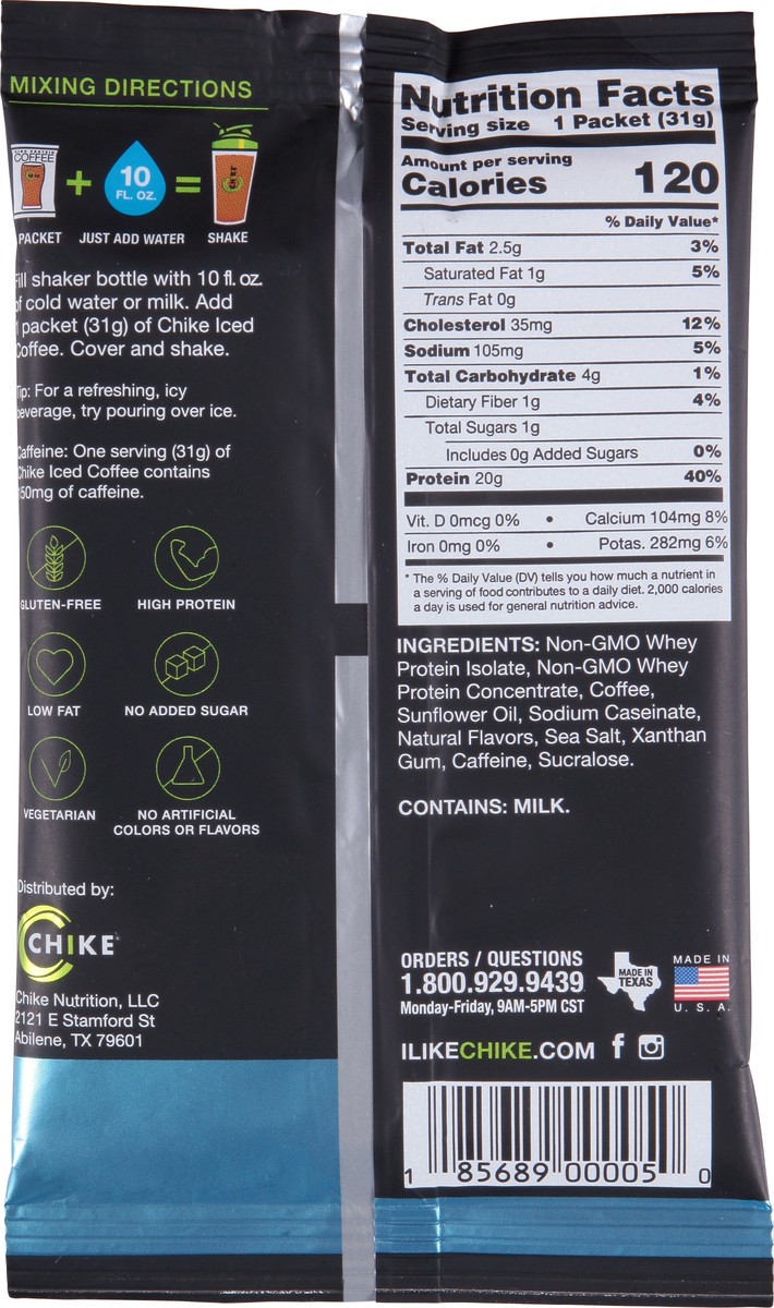 slide 12 of 13, Chike Original High Protein Iced Coffee 1.08 oz, 1.27 oz