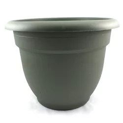 Bloem 12"Ariana Planter With Self Watering Grid - Living Green - Bloem