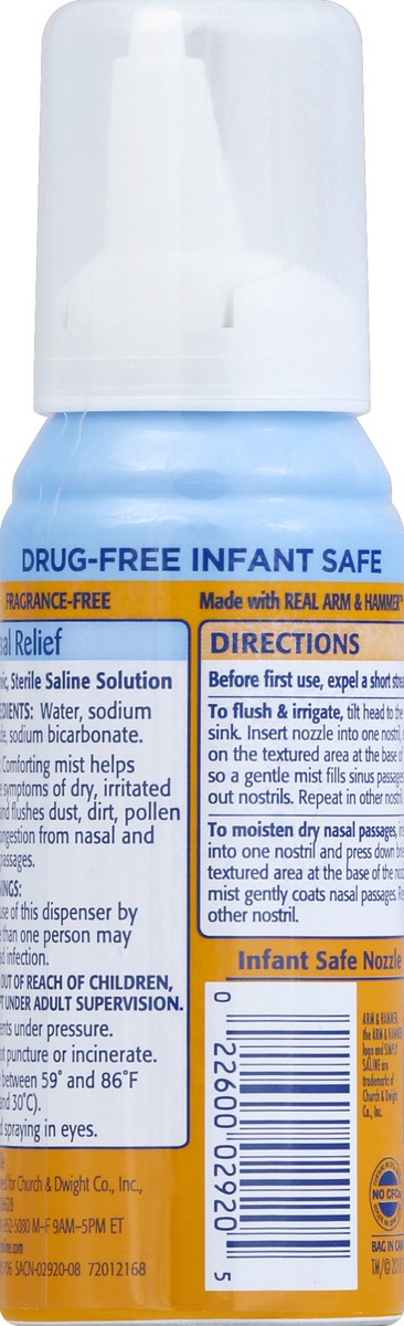 slide 5 of 6, Simply Saline Baby Nasal Relief, 1.6 OZ, 1.60 fl oz