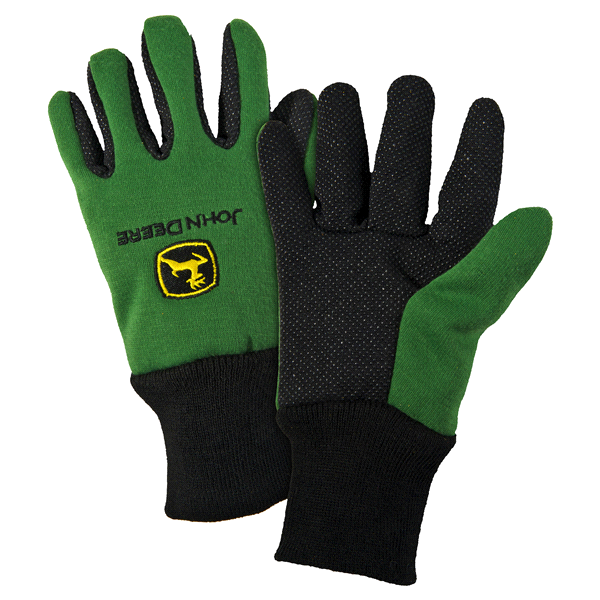 slide 1 of 1, John Deere Jersey Glove - Large, 1 ct