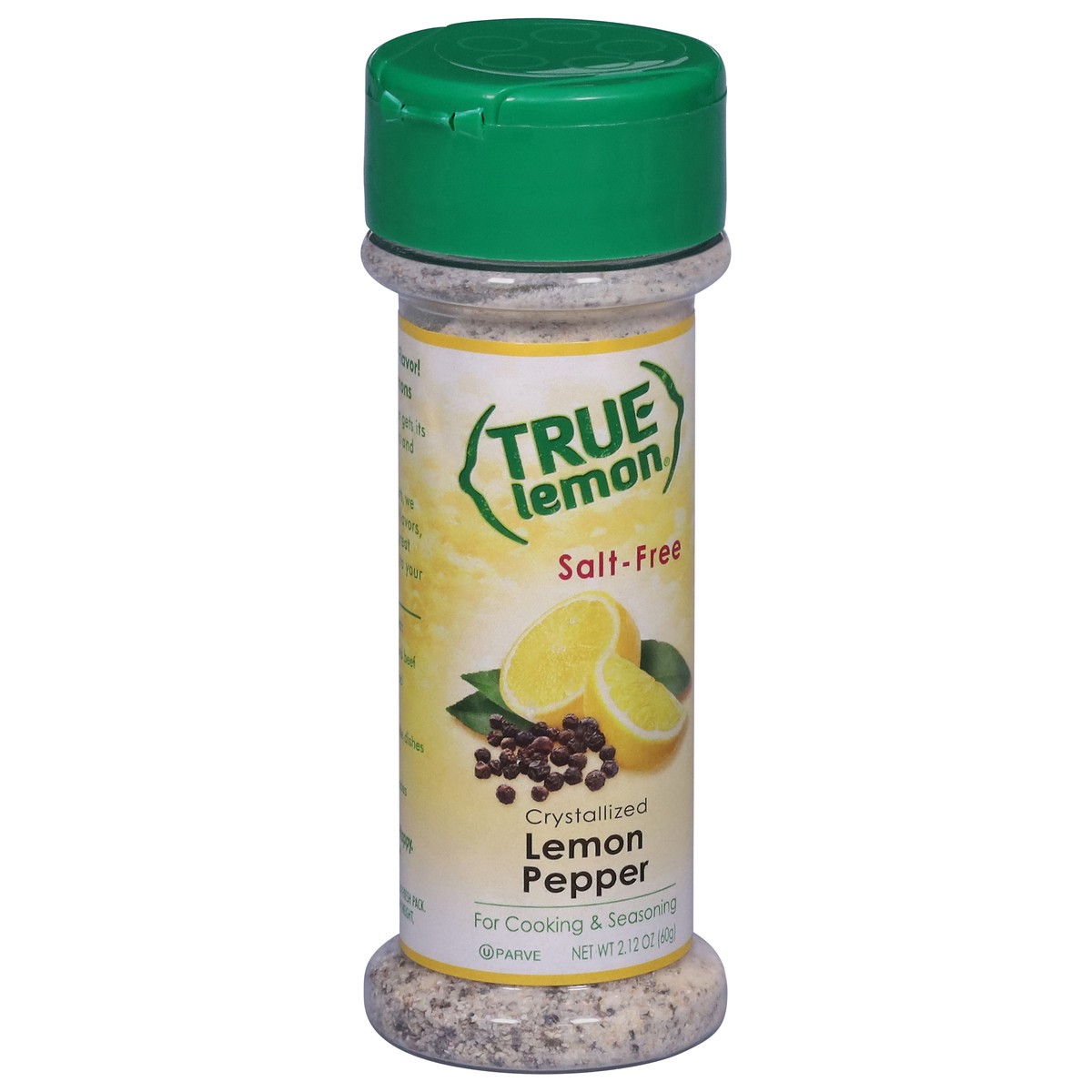 slide 8 of 14, True Lemon Salt-Free Crystallized Lemon Pepper 2.12 oz, 2.12 oz