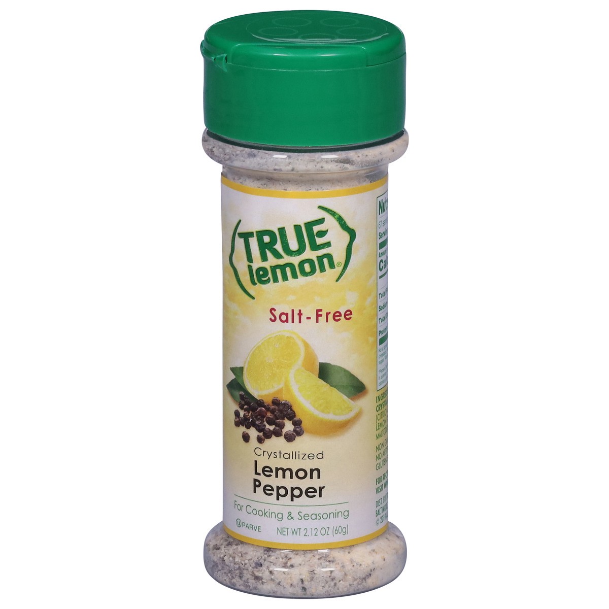 slide 9 of 14, True Lemon Salt-Free Crystallized Lemon Pepper 2.12 oz, 2.12 oz