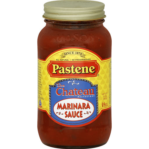 slide 2 of 2, Pastene The Chateau Restaurant Marinara Sauce, 24 oz