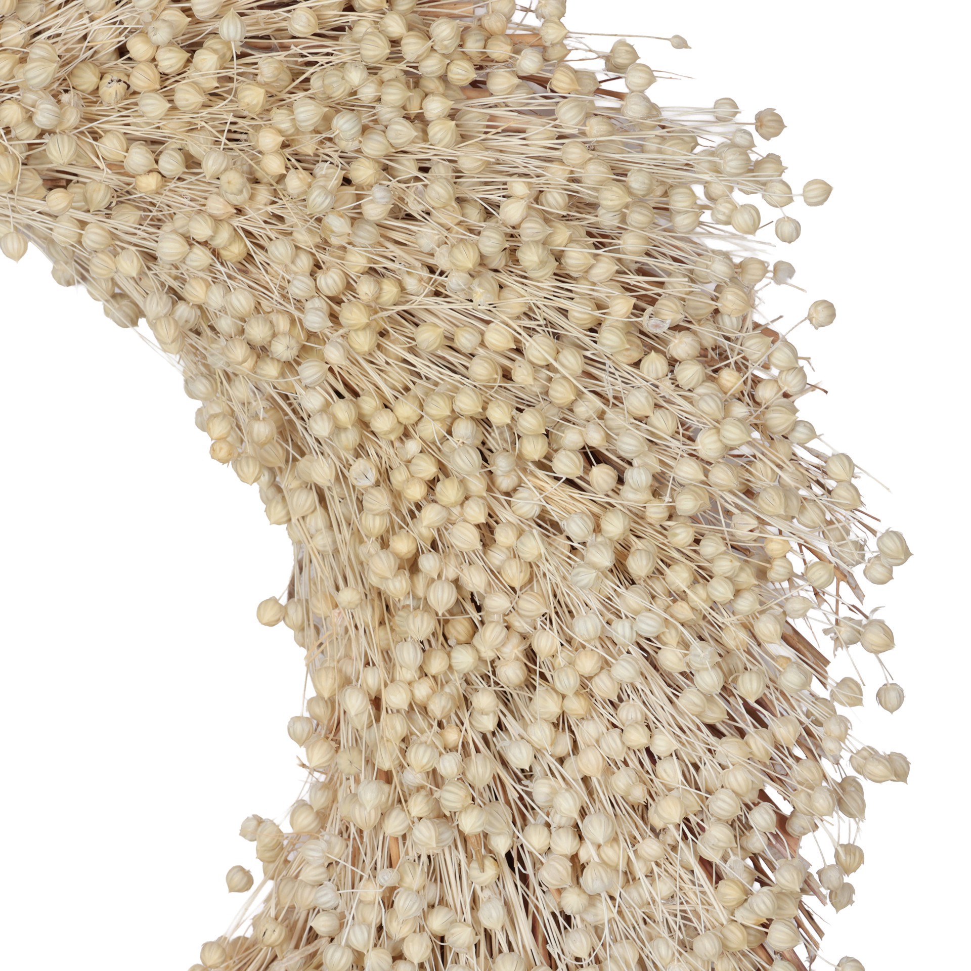 slide 4 of 4, 18" Cream Wreath By Ashland, 18 in