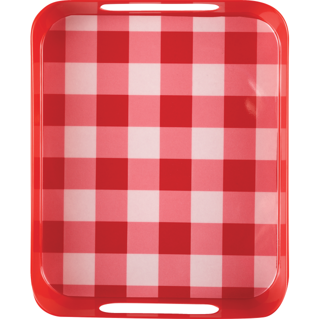 slide 1 of 1, INTERNATIONAL GREETINGS Rwb Melamine Tray, 1 ct