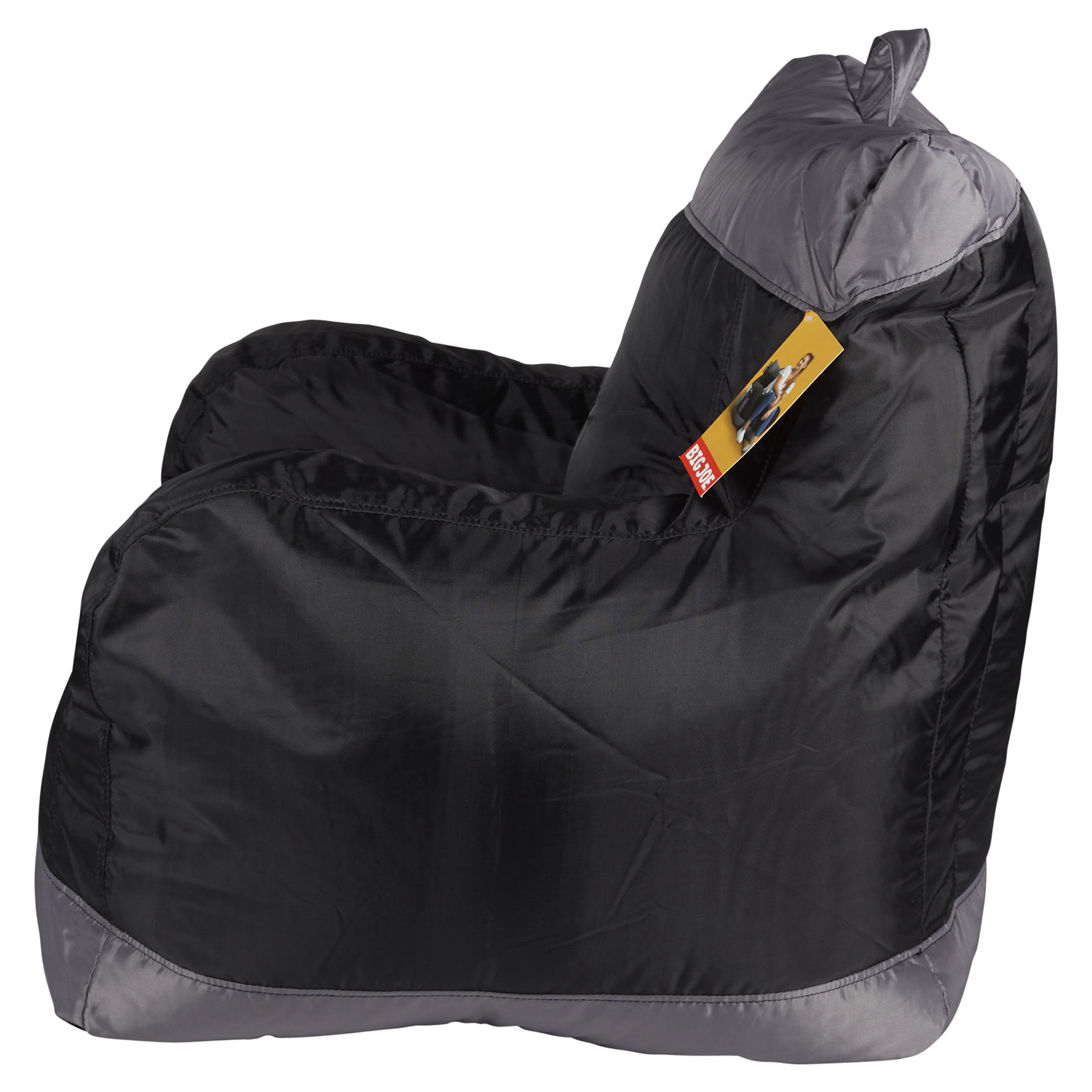 slide 3 of 5, Big Joe Dorm 2.0 2 Tone Chair Black, 1 ct