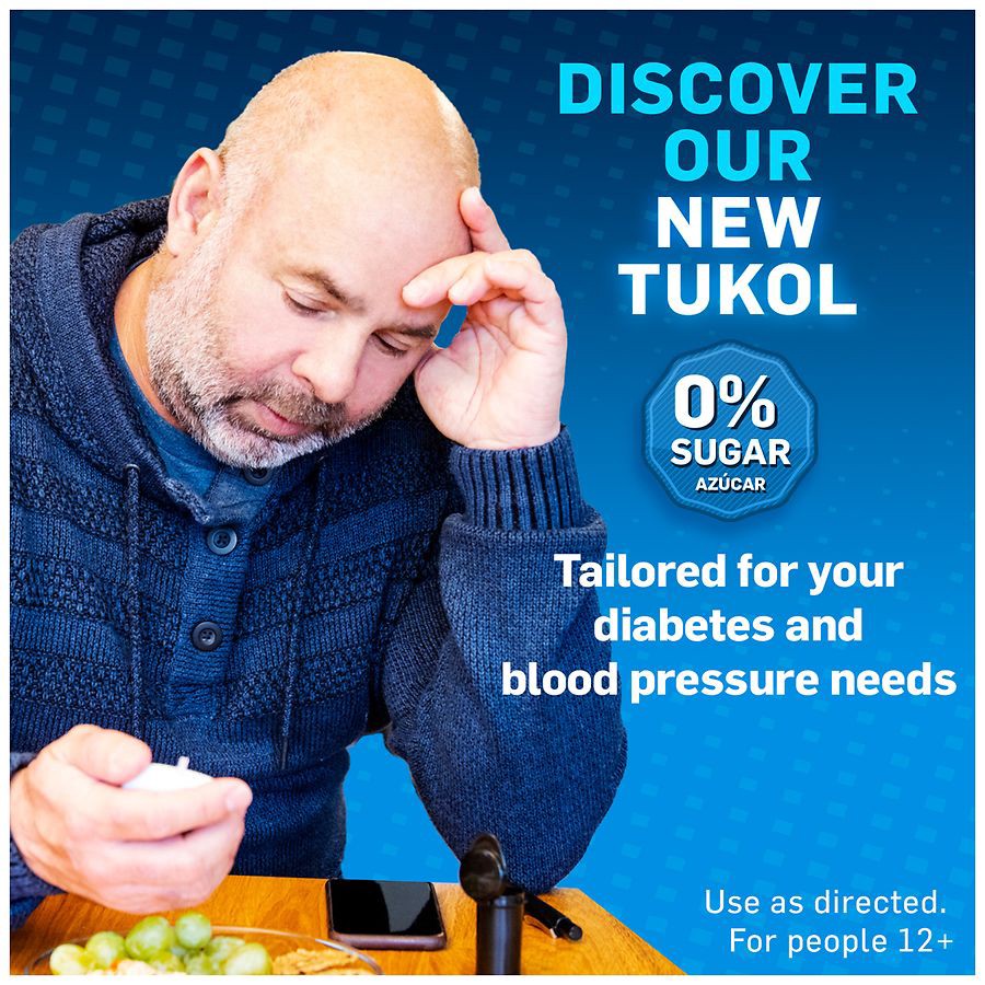 slide 2 of 5, Tukol Sugar Free Cough & Cold, 4 fl oz