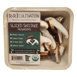 R&R ORGANIC SLICED SHIITAKE MUSHROOM