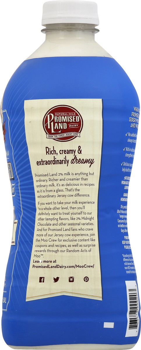 slide 3 of 9, Promised Land Dairy Natural Milk 52 oz, 52 fl oz