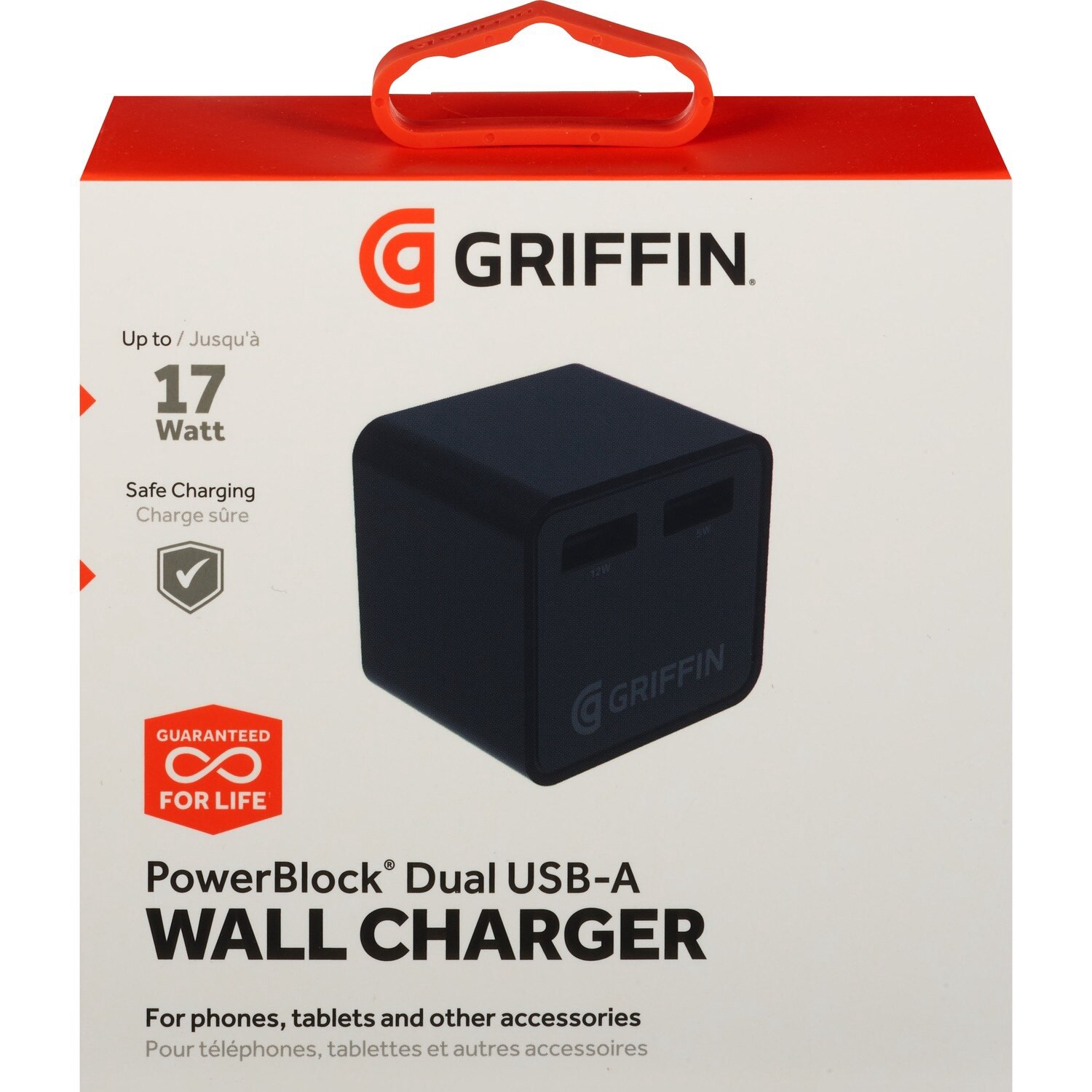 slide 6 of 7, Griffin Bros. Powerblock USB-C PD Wall Charger 1 ea, 1 ct