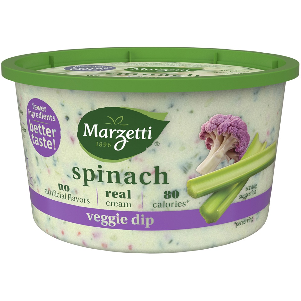 slide 3 of 8, Marzetti Veggie Dip Spinach, 14 oz