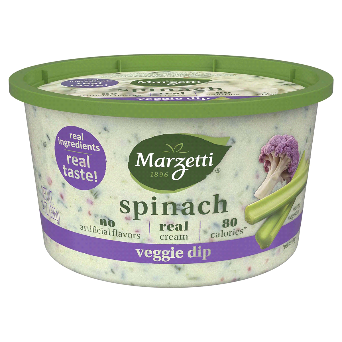 slide 1 of 8, Marzetti Veggie Dip Spinach, 14 oz