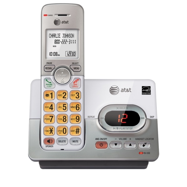 slide 1 of 2, AT&T El52103 Dect 6.0 Expandable Cordless Phone System With Digital Answering Machine, 1 ct