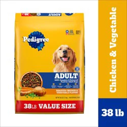 Pedigree Complete Nutrition Adult Dry Dog Food Roasted Chicken & Vegetable Flavor