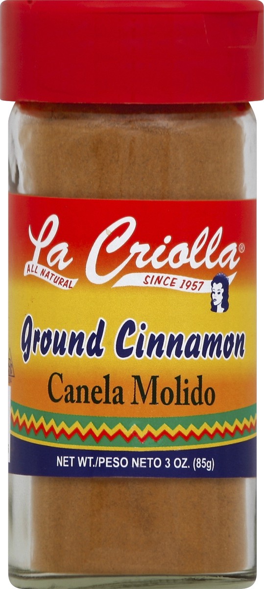 slide 2 of 2, La Criolla Ground Cinnamon, 3 oz