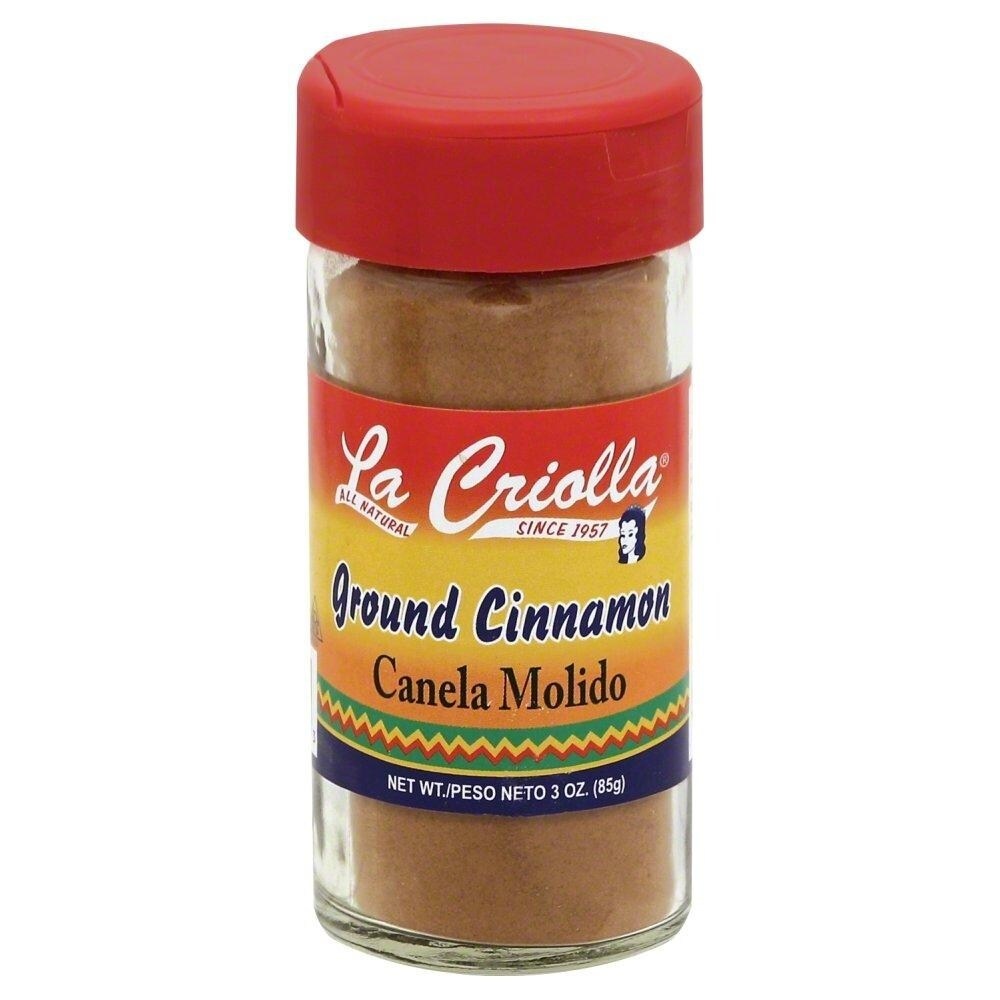 slide 1 of 2, La Criolla Ground Cinnamon, 3 oz