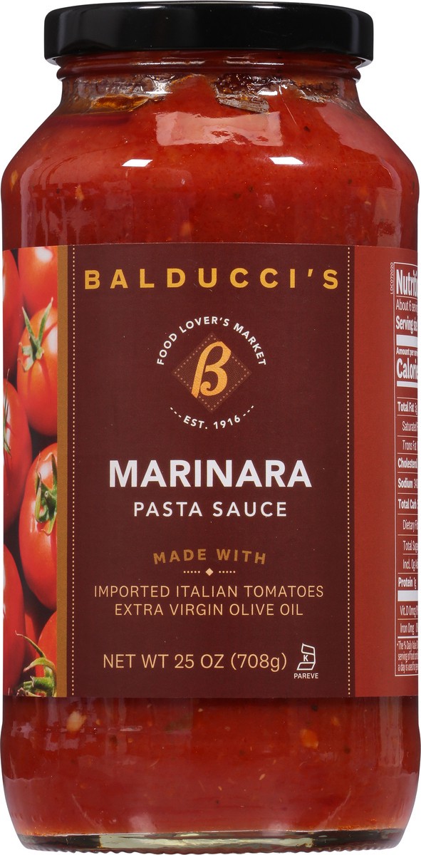 slide 5 of 13, Balducci's Marinara Sauce- 25 oz, 25 oz