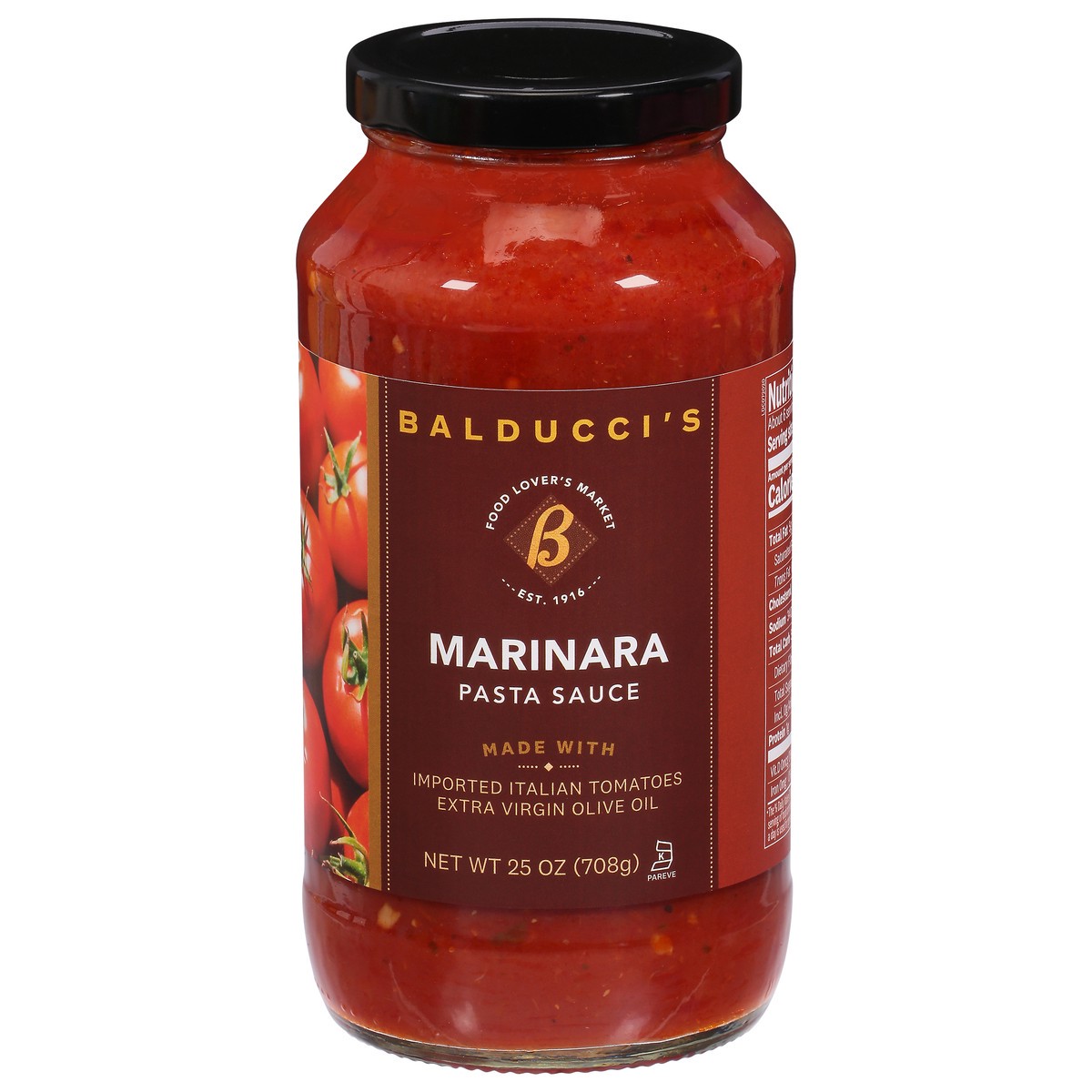 slide 6 of 13, Balducci's Marinara Sauce- 25 oz, 25 oz