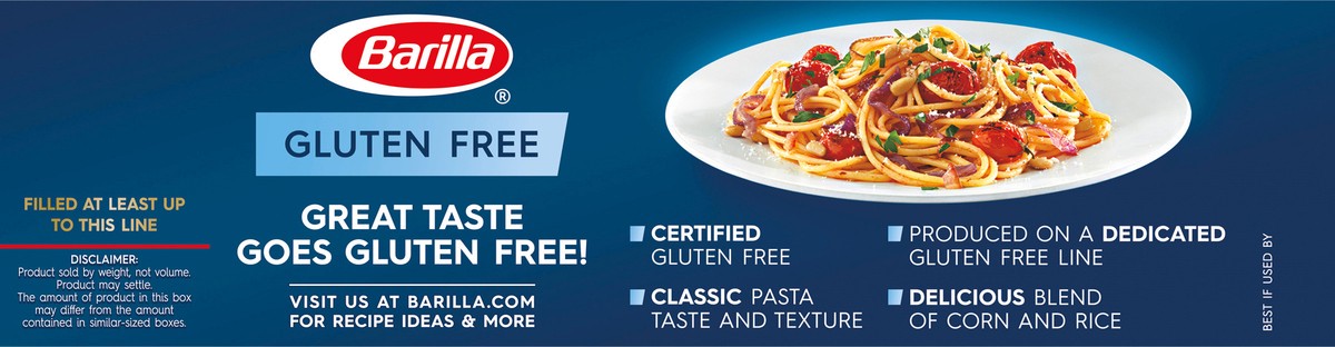 slide 5 of 9, Barilla Gluten Free Spaghetti Pasta, 12 oz