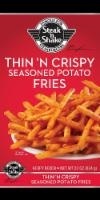 slide 1 of 1, Steak 'n Shake Thin & Crispy Fries, 22 oz