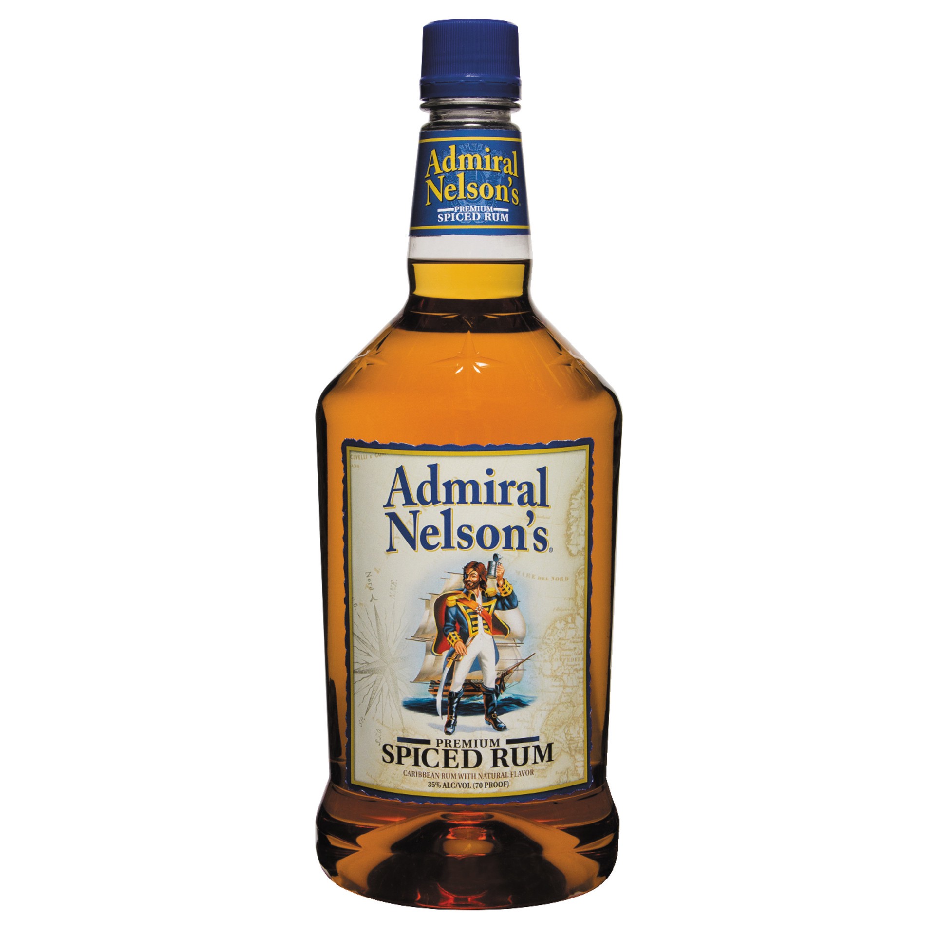 slide 1 of 1, Admiral Nelson's Spice Rum, 1750 ml