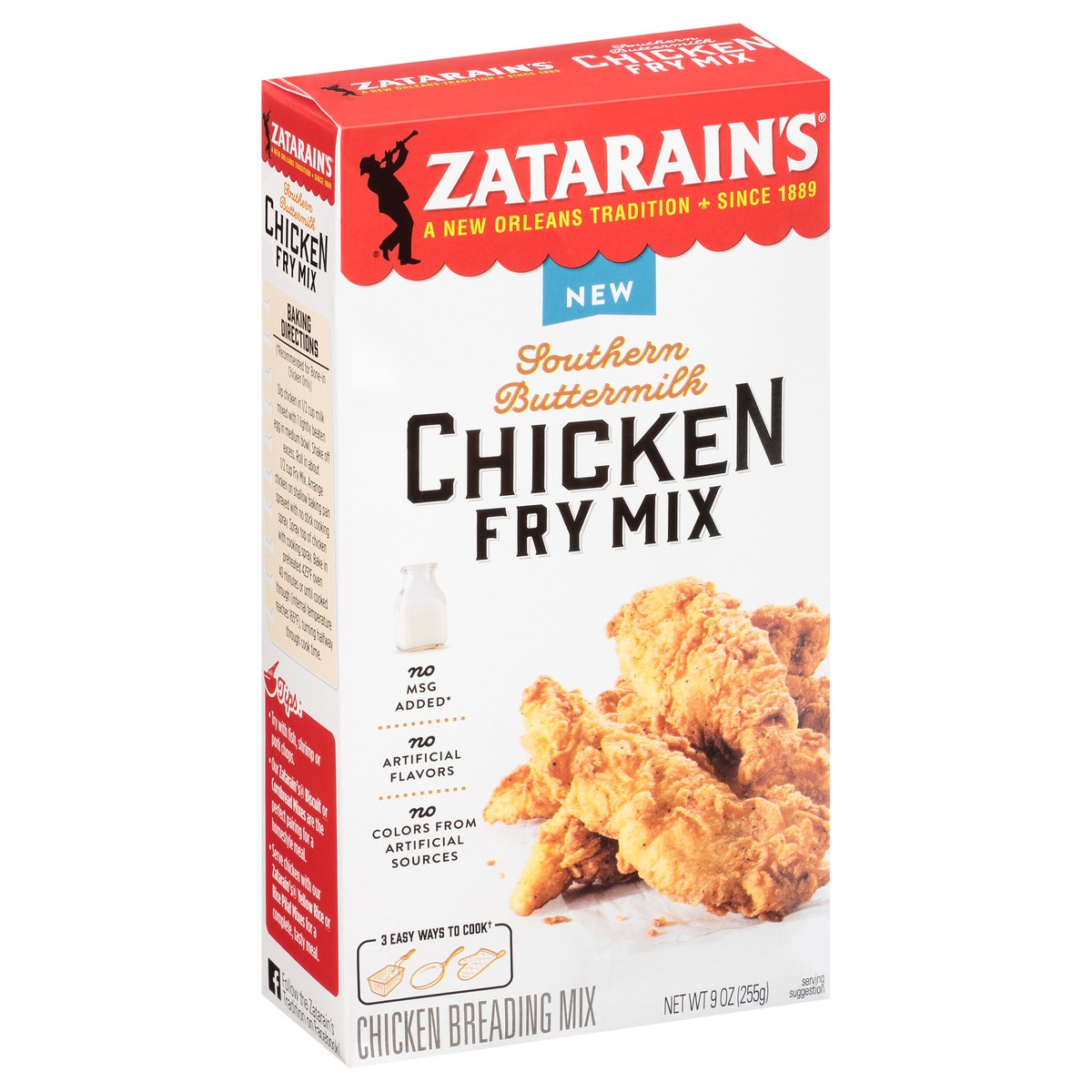 slide 7 of 9, Zatarain's Chicken Fry - Southern Buttermilk, 9 oz