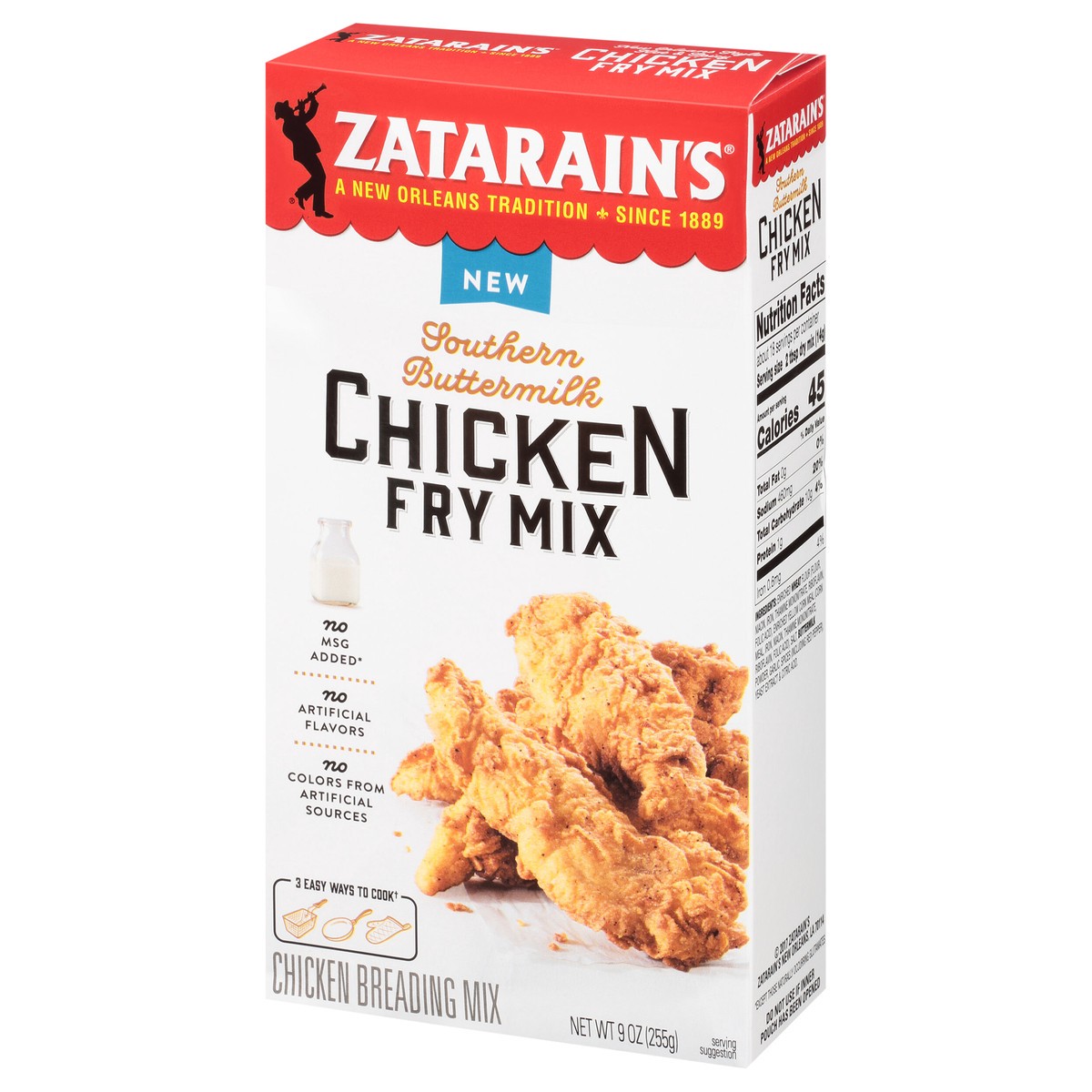slide 5 of 9, Zatarain's Chicken Fry - Southern Buttermilk, 9 oz