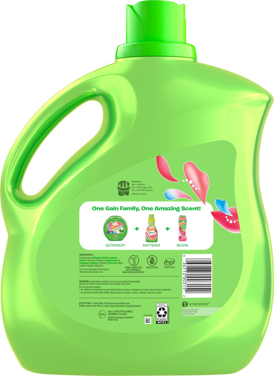 slide 3 of 7, Gain Ultra Spring Daydream Fabric Softener 3.83 lt Jug, 3.83 liter