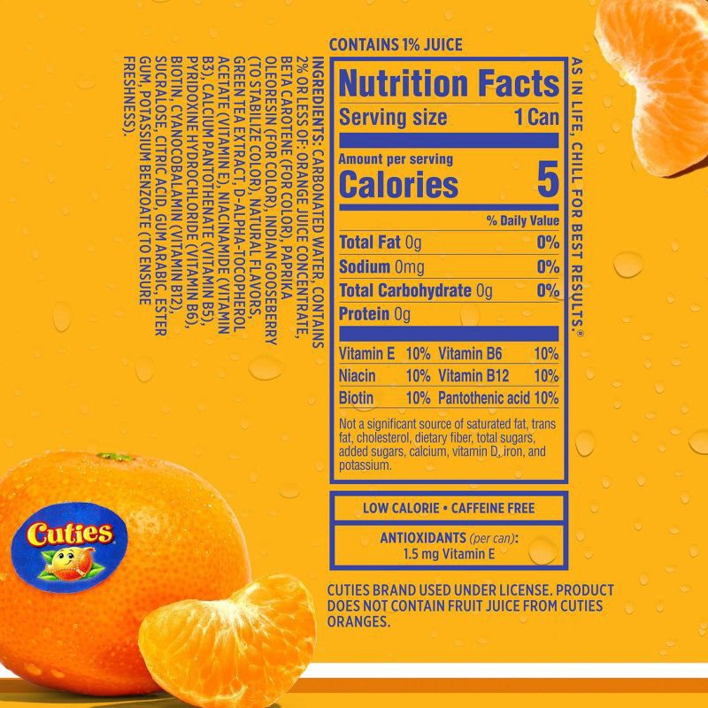 slide 3 of 5, Sparkling Ice 10 Pack Spk Wtr Cuties Mandarin, 75 oz