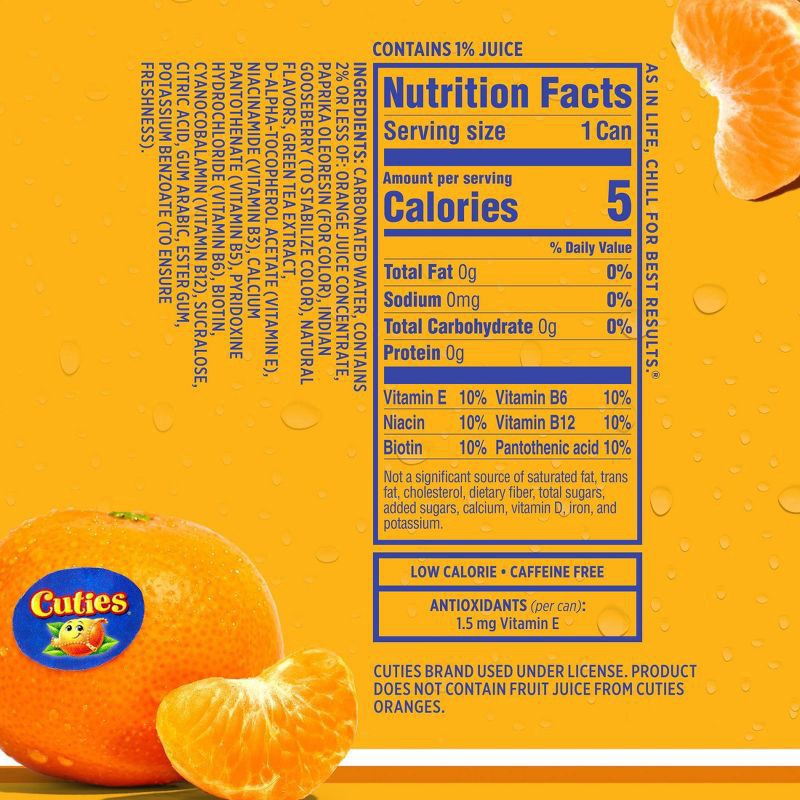 slide 4 of 5, Sparkling Ice Orange Cream Sparkling Water 10pk, 75 fl oz