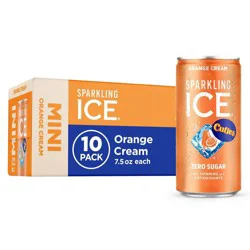 Sparkling Ice Orange Cream Sparkling Water 10pk