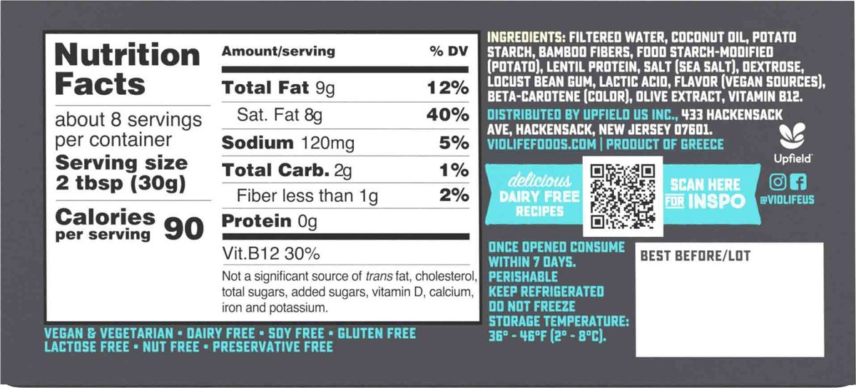 slide 5 of 11, Violife Cream Cheese Alternative 8 oz, 8 oz