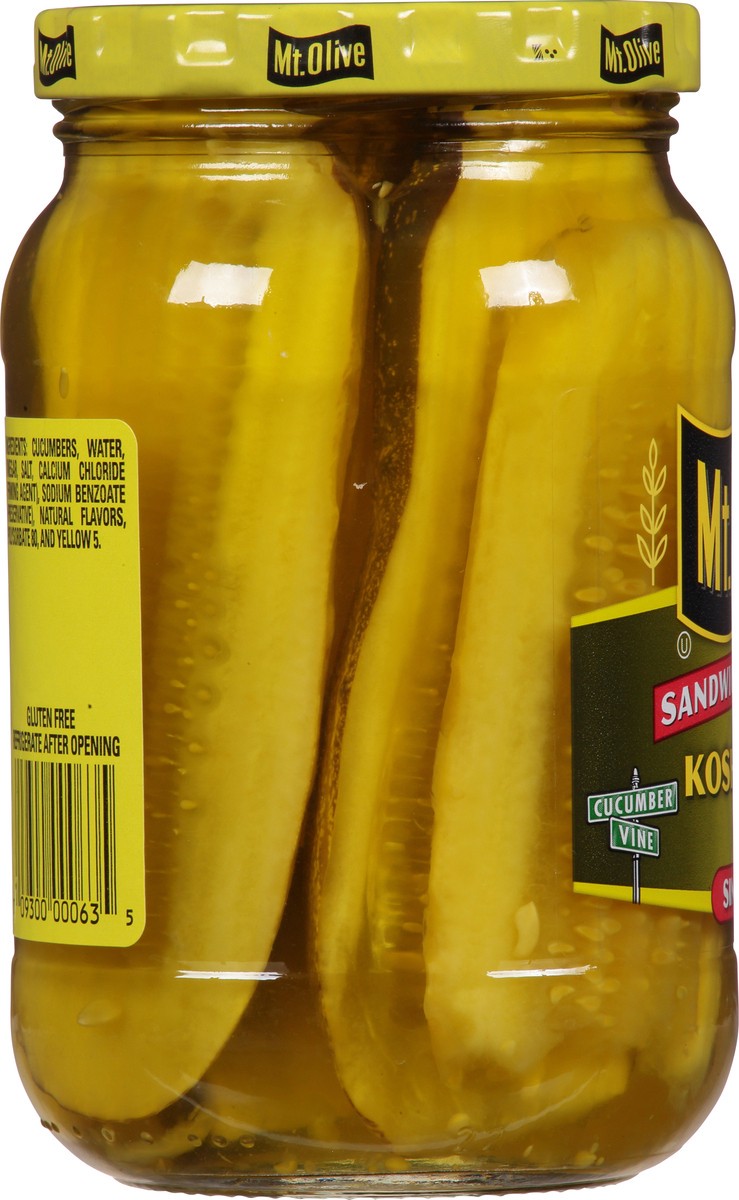 slide 3 of 14, Mt. Olive Sandwich Stuffers Kosher Dill 16 fl oz, 16 fl oz