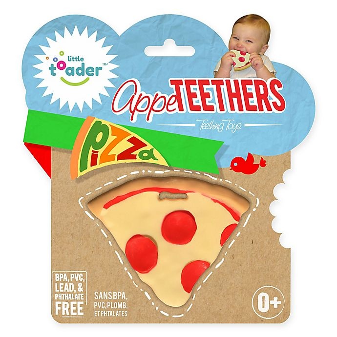 slide 1 of 1, Little Toader AppeTEETHERS Pizza, 1 ct