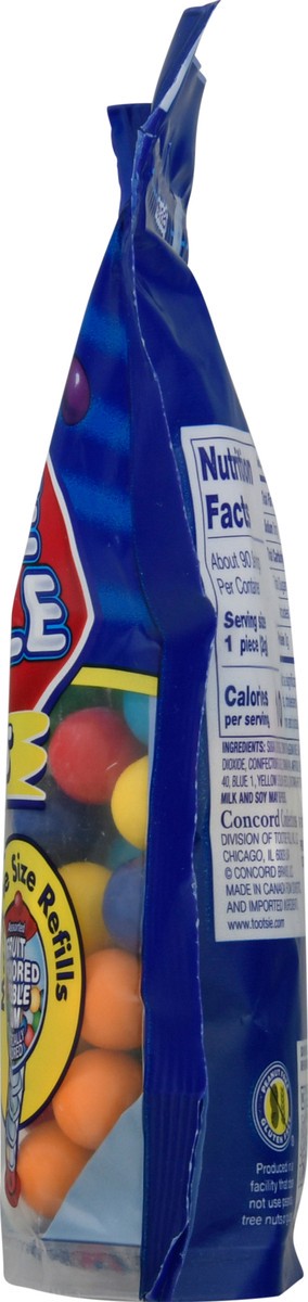 slide 4 of 13, Dubble Bubble Machine Size Refills Assorted Fruit Flavored Gum Balls 7 oz, 7 oz