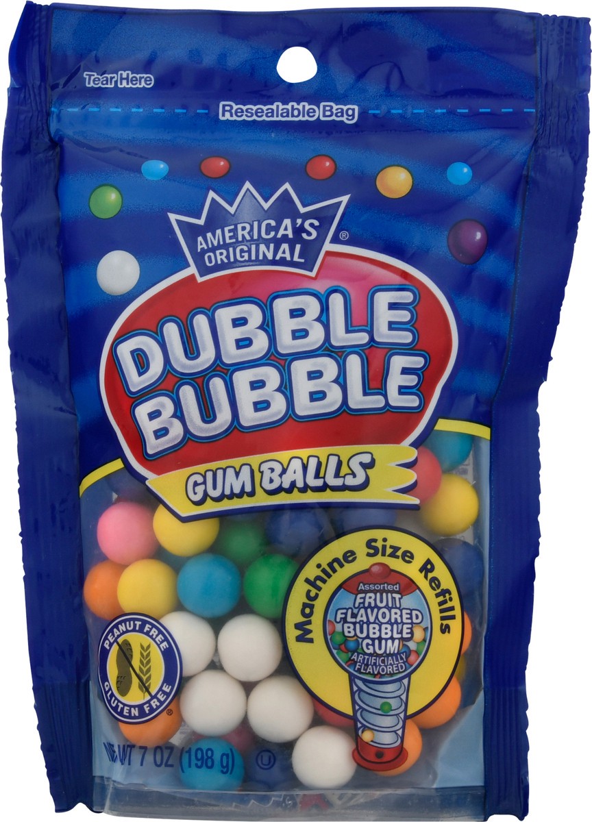 slide 8 of 13, Dubble Bubble Machine Size Refills Assorted Fruit Flavored Gum Balls 7 oz, 7 oz