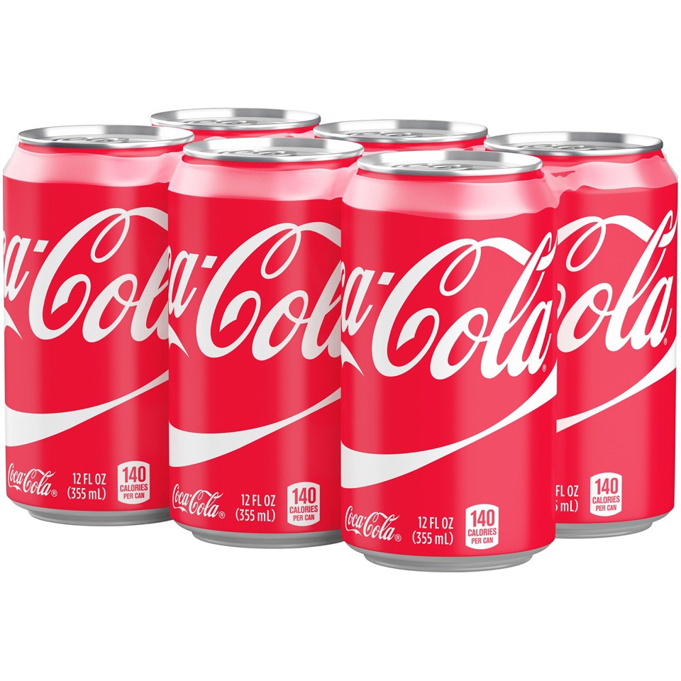 slide 4 of 6, Coca-Cola Classic, 12 oz