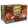 slide 11 of 13, Mott's Hot Apple Cider 10 K-Cup Pods, 10 ct