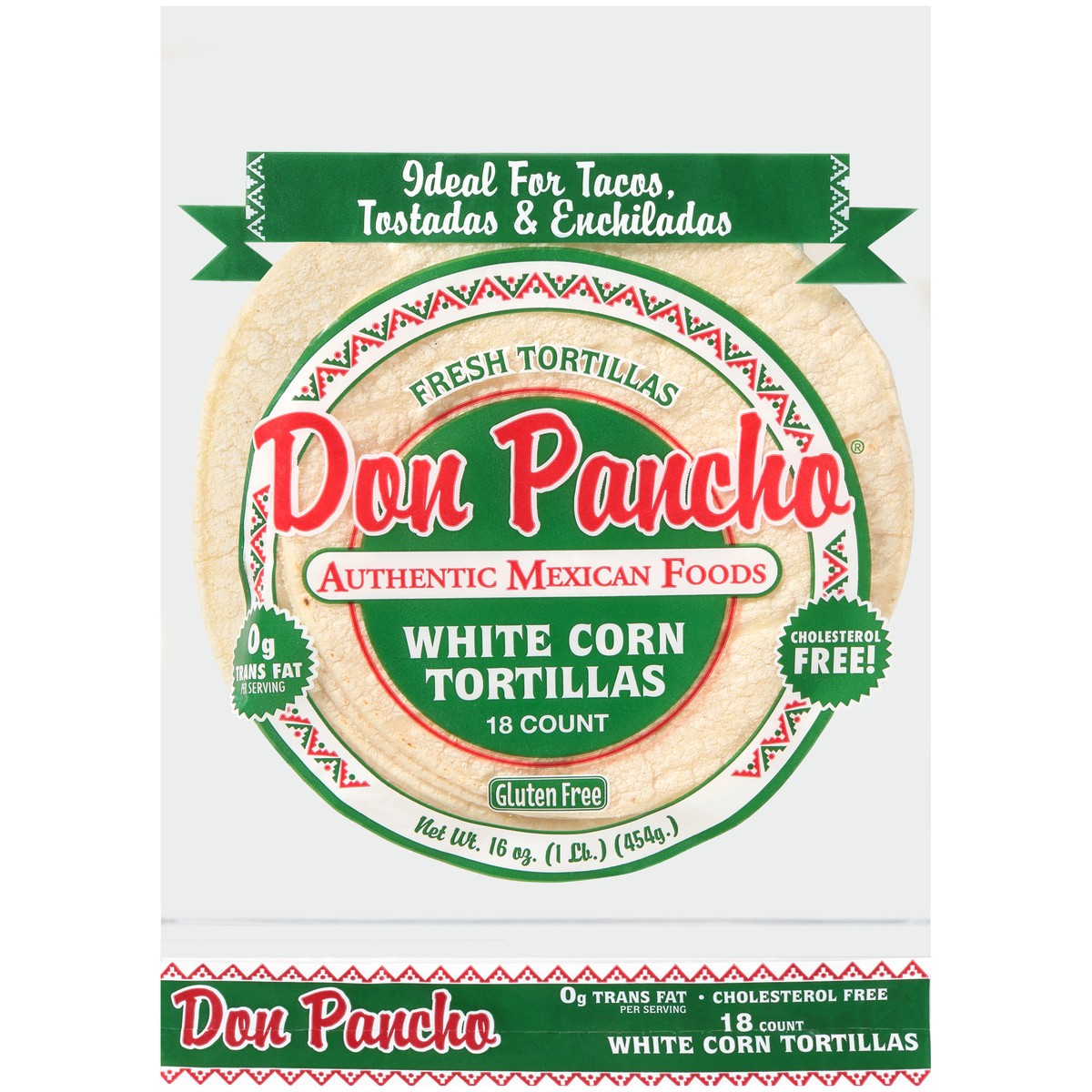 slide 3 of 8, Don Pancho Tortillas, 18 ct